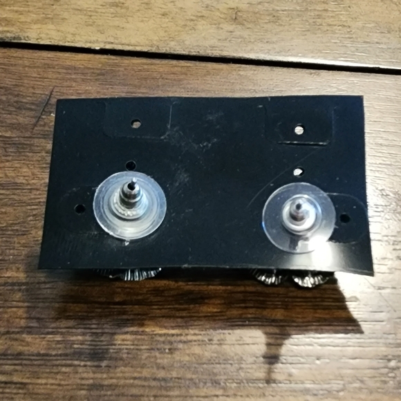 Flower pearl earrings silver - Picture 4 of 4